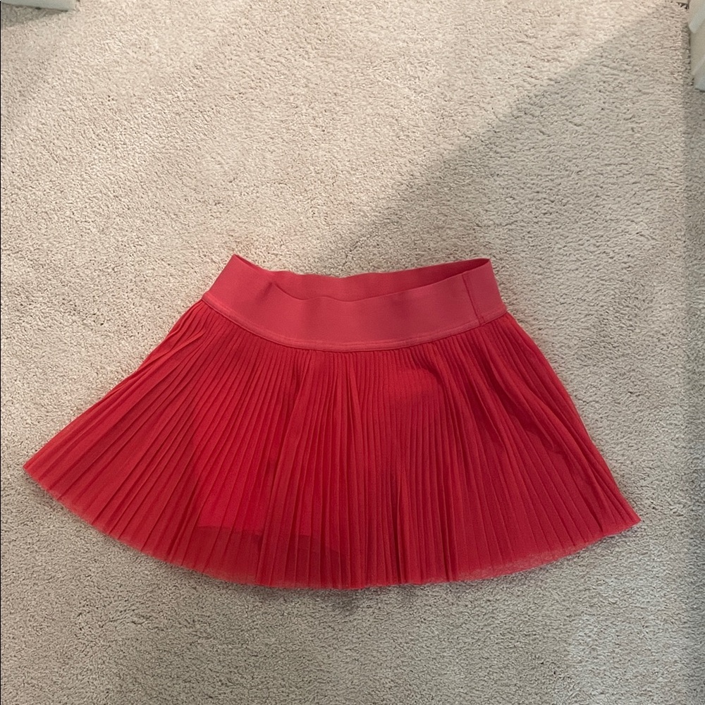 Athleta Vibrant Red Mini Skirt